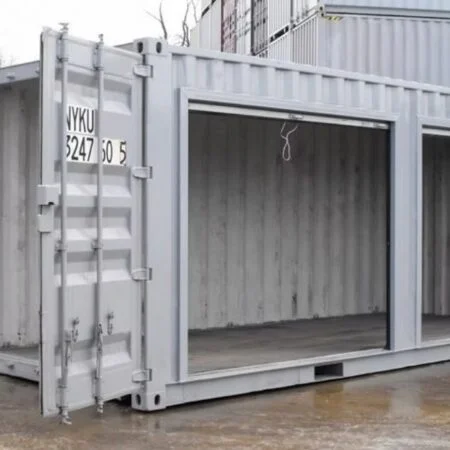 Conteneur DE Stockage 20 Pieds avec Portes Roulantes – Image 3