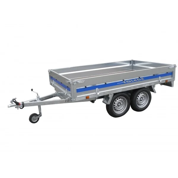 Remorque Polyvalente Lider Tolede Roue Dessous – 2 Essieux